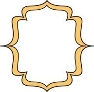 Double Bracket Frame Clip Art