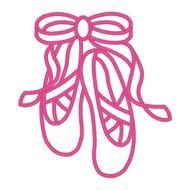 Ballet Shoes Vector