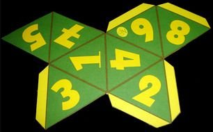 8 Sided Dice drawing