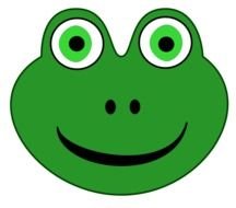 Frog Face Clip Art Free