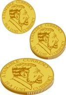 Gold Coins Clip Art N16
