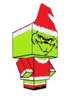 Christmas Grinch Face Clip Art