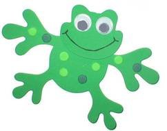 Frog Art Crafts For Preschool drawing