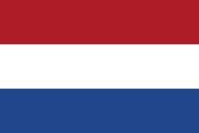 flag of the Netherlands, horizontal tricolour, drawing