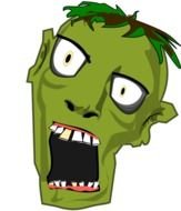 Zombie Clip Art drawing