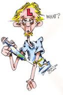 Cartoon Drug Addict N2