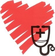 Carring of health clipart
