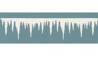 Icicle Border Clip Art drawing