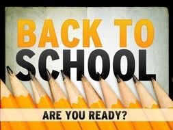 Welcome Back To School drawing