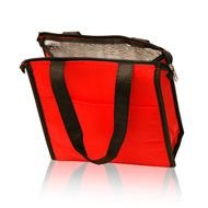 red thermo bag