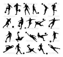 Soccer Player Silhouette N4