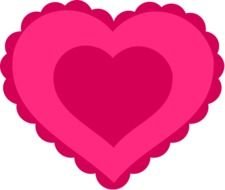 Valentine Heart Clip Art drawing
