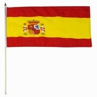 Spanish Flag Clip Art drawing