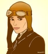 Amelia Earhart Clip Art Free