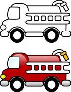 Hot Wheel Cars drawing