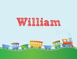 William as a graphic illustration