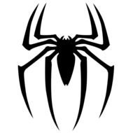 Black Spider as a graphic illustration