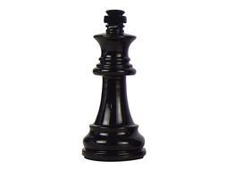 King, black Chess Piece