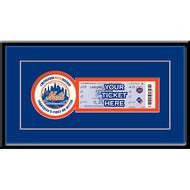 New York Mets Johan Santana No Hitter Single Ticket Frame I Witnessed
