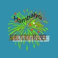 hambalyo, green firework, banner