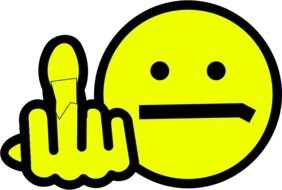 Angry Smiley Face Clip Art N27