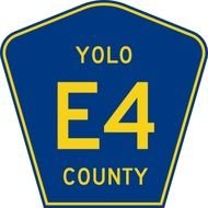 County Route Sign