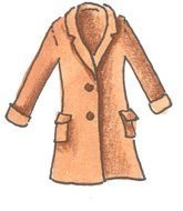 painted brown coat