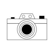 Camera Coloring Page N2