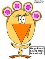 Christian Religious Easter drawing