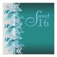 Sweet Sixteen Birthday Invitations