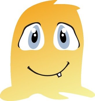 Yellow Monster Clip Art N2