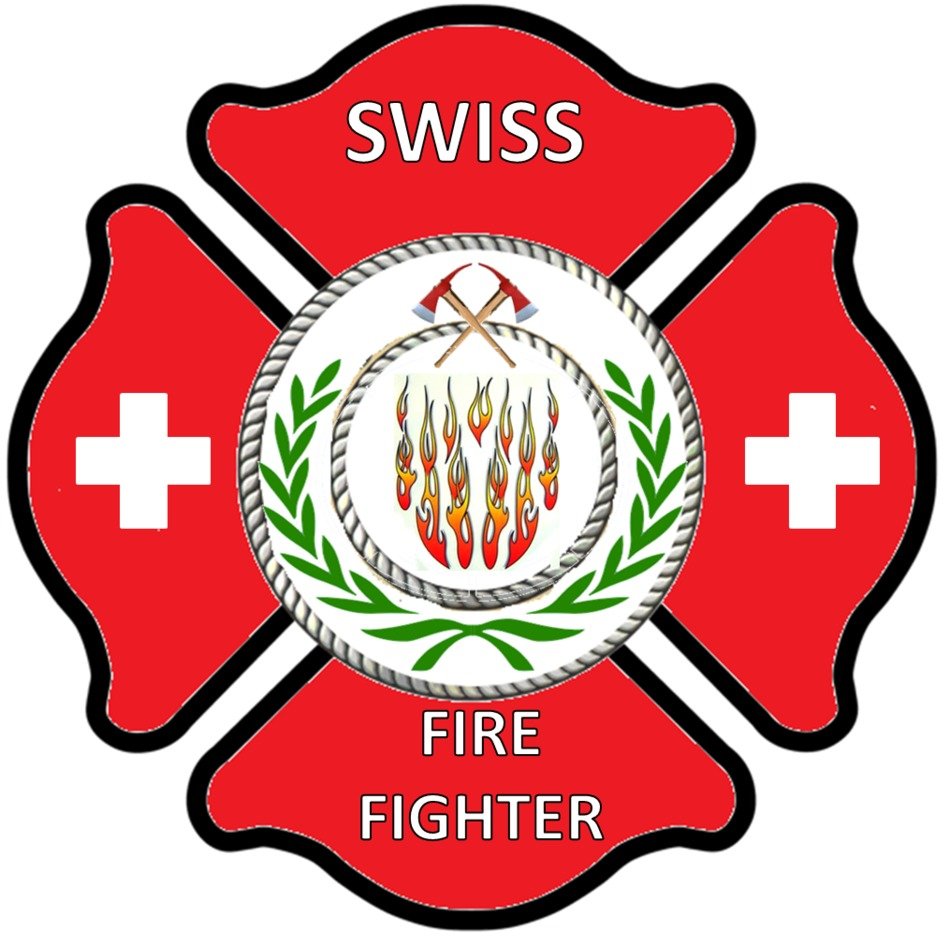Swiss Firefighter as a logo