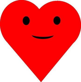 Images Of Heart And Smile Clip Art