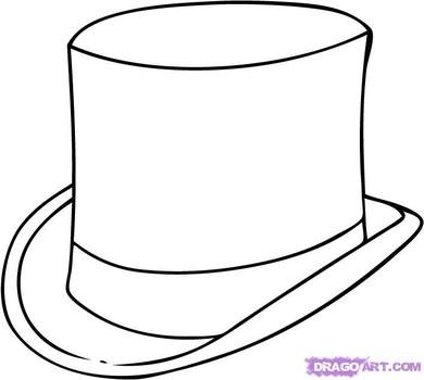 Top Hat Drawing