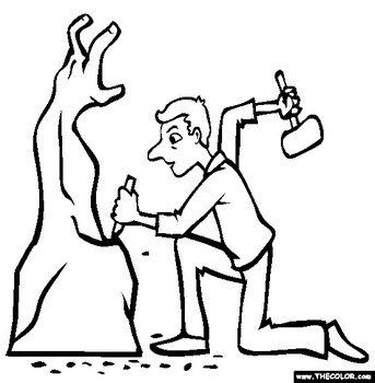 Sculptor Clip Art