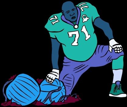Football Player Clip Art N29