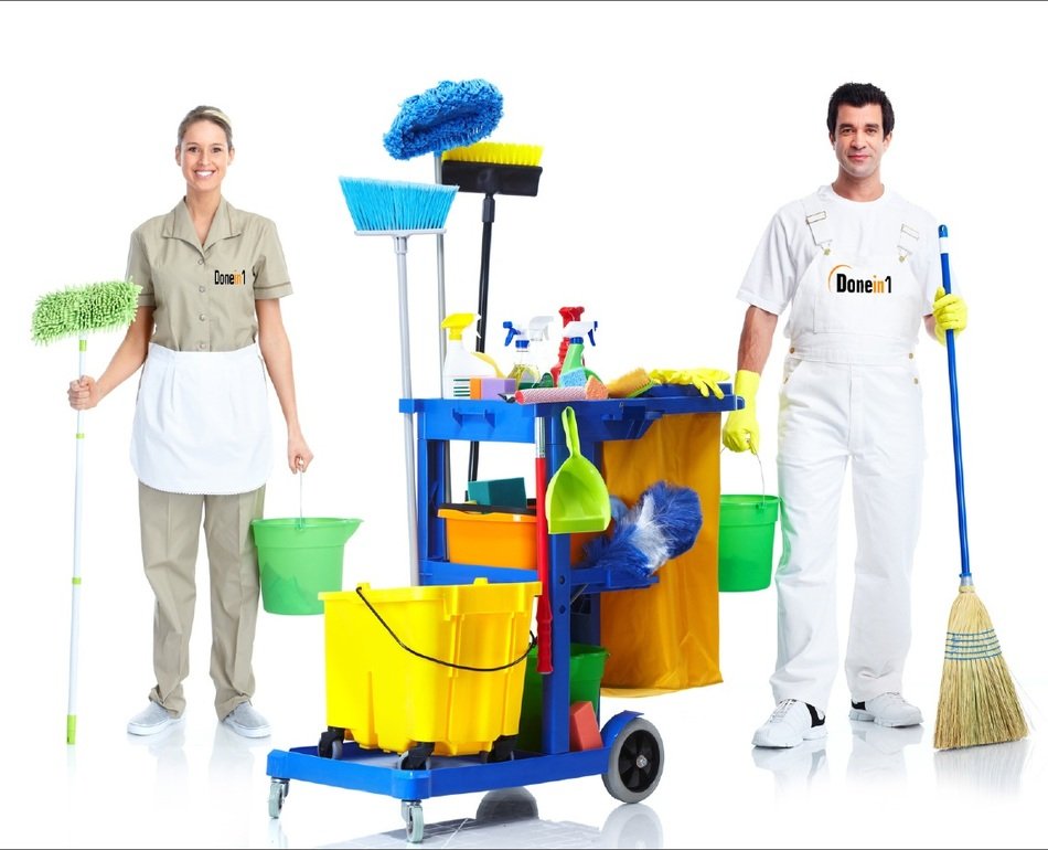 Clip art of cleaners