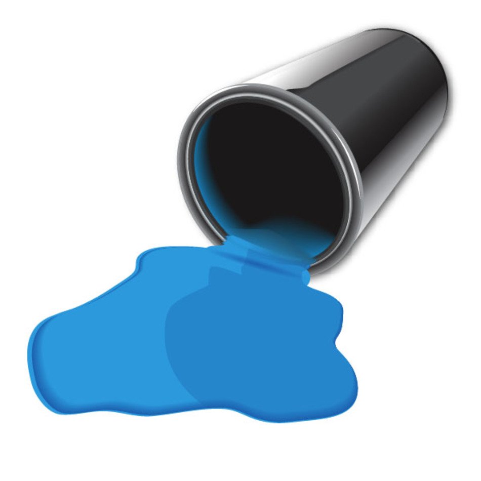 Paint Bucket Spilling
