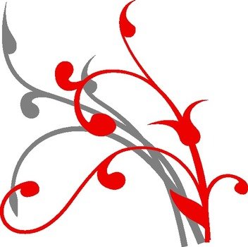 Red Design Clip Art