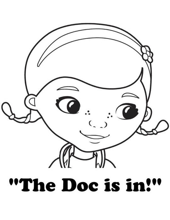 Doc McStuffins Coloring Pages