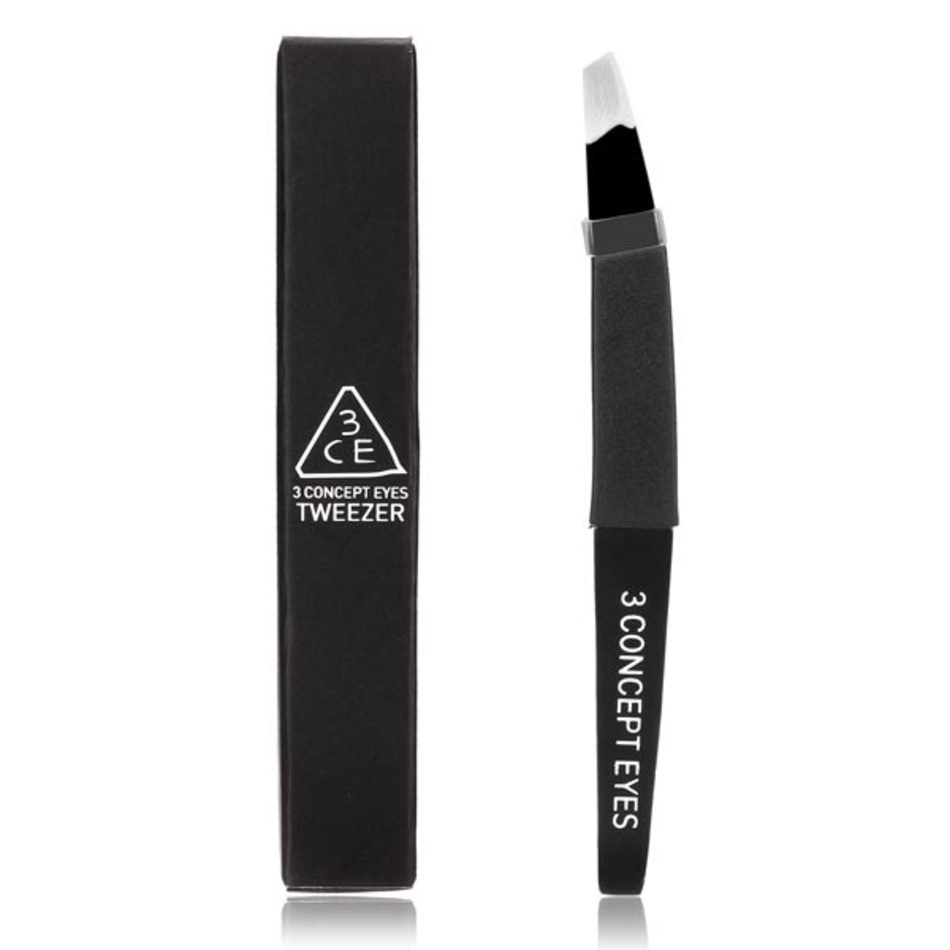 3CE Eyebrow Hair Removal Tweezers Stainless Plastic Eyelash Clip