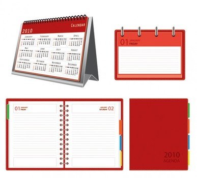 Free Vector Calendar