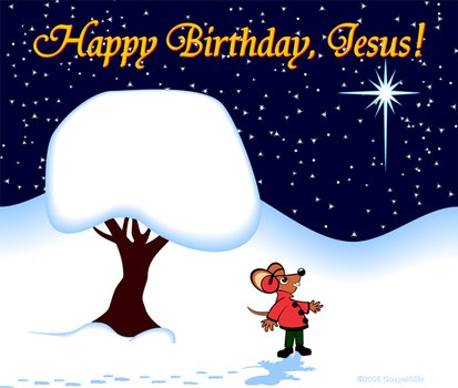 Happy Birthday Jesus Clip Art JPEG