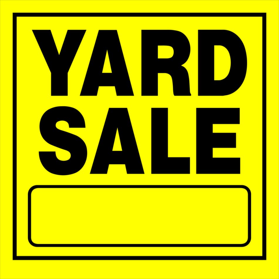 Yard Sale Signs N5