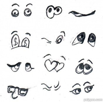 Draw Cartoon Eyes