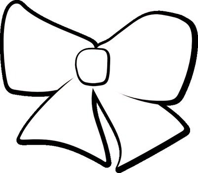 Hair Bow Clip Art N16