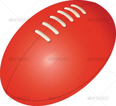 Australian Rules Football Clip Art