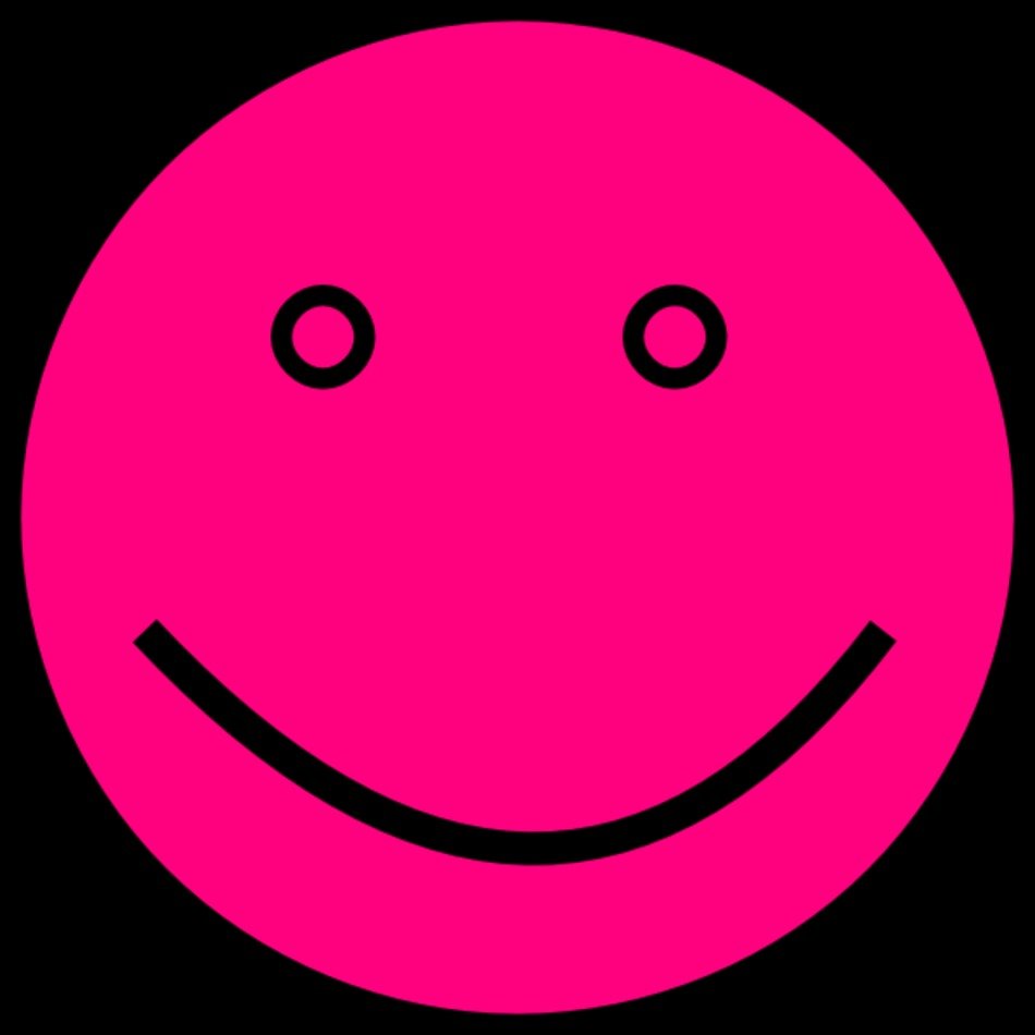 Pink Smiley Face Clip Art N8