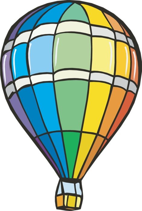 Hot Air Balloon Clip Art N51