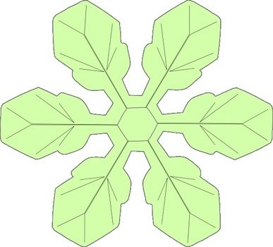 Snowflake Clip Art N29